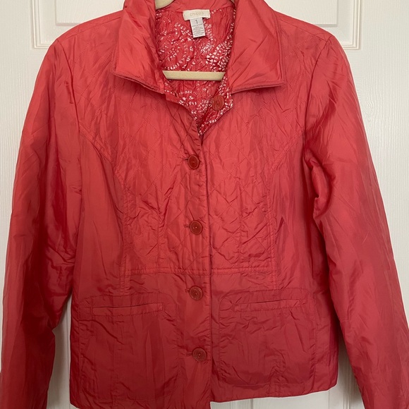Chico’s sport/rain jacket, size 1 - Picture 2 of 8
